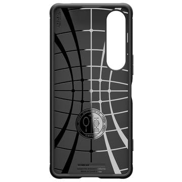 Sony Xperia 1 VII Spigen Rugged Armor TPU Cover - Sort