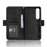 Sony Xperia 1 VII Kortholder Pung Etui - Sort