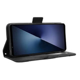 Sony Xperia 1 VII Kortholder Pung Etui - Sort