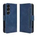 Sony Xperia 1 VII Kortholder Pung Etui - Blå