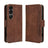 Sony Xperia 1 VII Kortholder Pung Etui - Brun