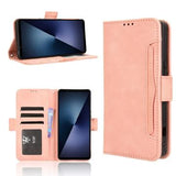Sony Xperia 1 VII Kortholder Pung Etui - Pink