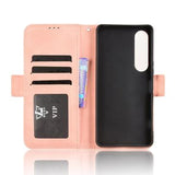 Sony Xperia 1 VII Kortholder Pung Etui - Pink