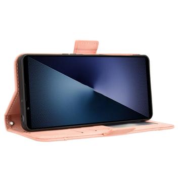 Sony Xperia 1 VII Kortholder Pung Etui - Pink