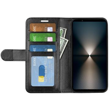 Sony Xperia 1 VII Pung med Magnetisk Lukning - sort