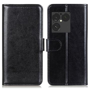 Sony Xperia 1 VIII Pung Etui med Stativ - sort
