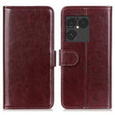 Sony Xperia 1 VIII Pung Etui med Stativ - Brun