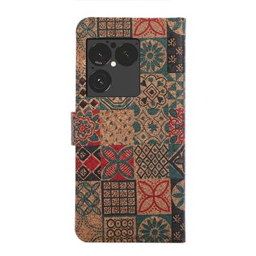 Sony Xperia 1 VIII Bohemisk Pung-etui - kronblade