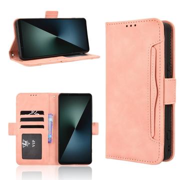 Sony Xperia 1 VIII Kortholder Pung Etui - Pink