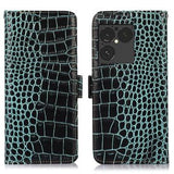 Sony Xperia 1 VIII Crocodile Series Læderpung med RFID - Grøn