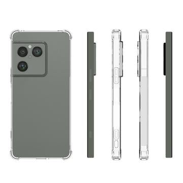 Sony Xperia 1 VIII Stødsikkert Silikone Cover - Gennemsigtig