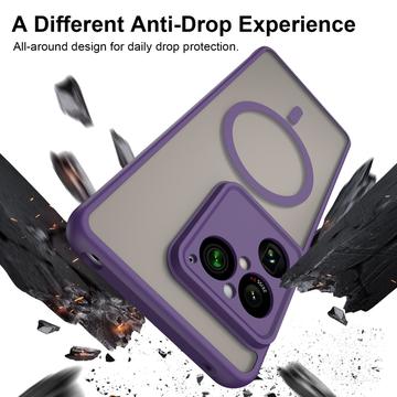 Sony Xperia 1 VIII UltraGuard Matte MagSafe Cover - Mørk lilla