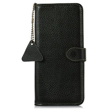 Sony Xperia 1 VIII Pung læder cover med RFID - sort