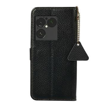 Sony Xperia 1 VIII Pung læder cover med RFID - sort