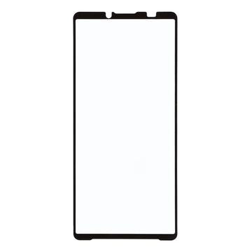 Sony Xperia 1 VIII Skærmbeskyttelse Hærdet Glas - Full Fit - 9H - Sort kant