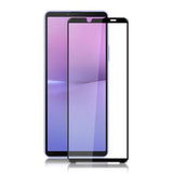 Sony Xperia 10 V Mocolo Full Size Hærdet Glas - 9H - Sort Kant