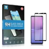Sony Xperia 10 V Mocolo Full Size Hærdet Glas - 9H - Sort Kant