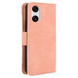 Sony Xperia 10 VI Pung Cover med Kortholder - Pink