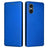 Sony Xperia 10 VI Flip Cover - Karbonfiber - Blå