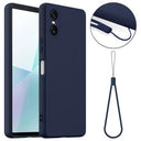 Sony Xperia 10 VI Liquid Silikone Cover - MagSafe Kompatibel - Mørkeblå