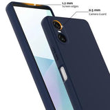Sony Xperia 10 VI Liquid Silikone Cover - MagSafe Kompatibel - Mørkeblå