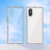 Sony Xperia 10 VI Ridsefast Hybrid Cover - Gennemsigtig