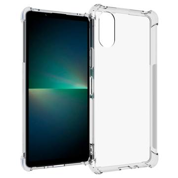 Sony Xperia 10 VI Stødsikkert TPU Cover - Gennemsigtig