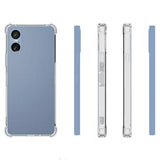 Sony Xperia 10 VI Stødsikkert TPU Cover - Gennemsigtig