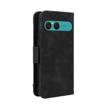 Sony Xperia 10 VII Kortholder Pung Etui - Sort