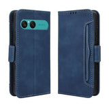 Sony Xperia 10 VII Kortholder Pung Etui - Blå