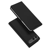 Sony Xperia 10 VII Dux Ducis Skin Pro Flip Cover - Sort