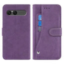Sony Xperia 10 VII Elegant retro-pungetui med roterende kortholder - Lilla