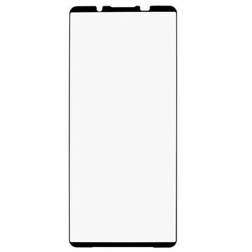 Sony Xperia 10 VII Skærmbeskyttelse Hærdet Glas - Full Fit - 9H - Sort kant