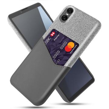 Sony Xperia 10 VII KSQ Cover med Kortholder - Grå
