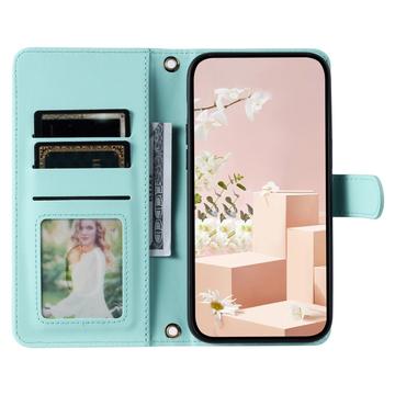 Sony Xperia 10 VII Luksus Vatteret Pung - grøn