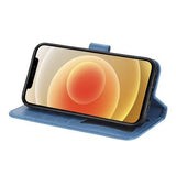 Sony Xperia 10 VII Mandala Series Etui med Pung - Blå