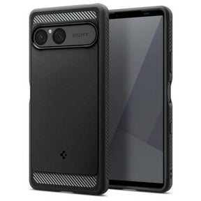 Sony Xperia 10 VII Spigen Rugged Armor TPU Cover - Sort