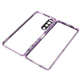 Sony Xperia 5 IV Magnetisk Cover med Hærdet Glas til Bagsiden - Lilla