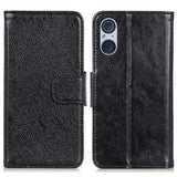 Sony Xperia 5 V Elegant Series Pung med Stativfunktion - Sort
