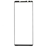 Sony Xperia 5 V Skærmbeskyttelse Hærdet Glas - Full Fit - Sort Kant