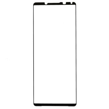 Sony Xperia 5 V Skærmbeskyttelse Hærdet Glas - Full Fit - Sort Kant