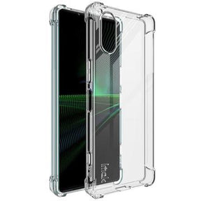 Sony Xperia 5 V Imak Faldsikkert TPU Cover - Gennemsigtig