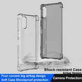 Sony Xperia 5 V Imak Faldsikkert TPU Cover - Gennemsigtig