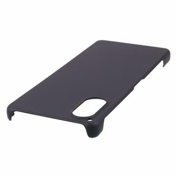 Sony Xperia 5 V Gummibelagt Plastik Cover - Sort