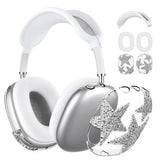 Sparkly Star 3-i-1 beskyttelsessæt til AirPods Max - Sølv