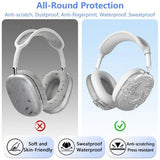 Sparkly Star 3-i-1 beskyttelsessæt til AirPods Max - Sølv