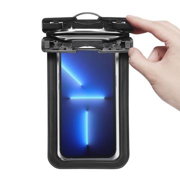 Spigen A601 Universal Vandtæt Taske - 6.8" - Sort