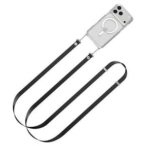 Spigen DA30L Justerbar crossbody-rem til telefon - Sort