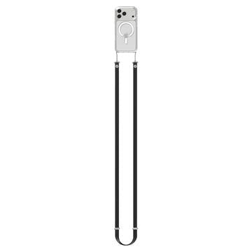 Spigen DA30L Justerbar crossbody-rem til telefon - Sort