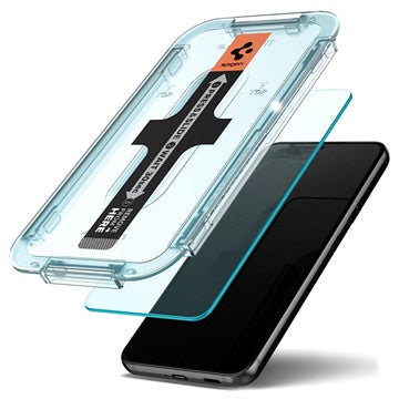Spigen Glas.tR Ez Fit Samsung Galaxy S22 5G Hærdet Glas - 2 Stk.